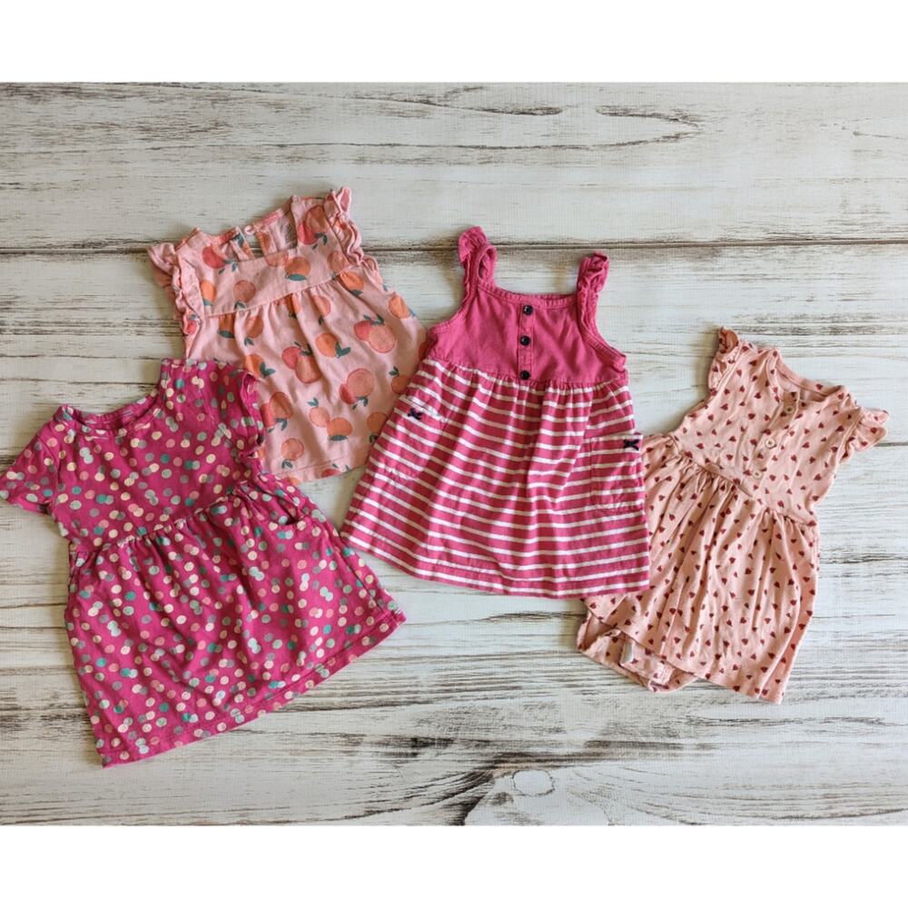 12M Summer Girls Dress Casual Bundle